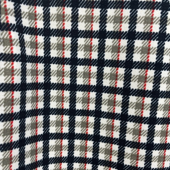 Shelby&Palmer Tan Plaid Short Sleeve Dress with Buttons Size 6 Women’s EUC - Picture 8 of 12